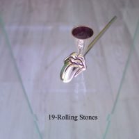 Silver weed pipe 19-Rolling-Stones.