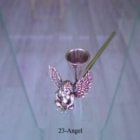 Silver weed pipe 23-Angel.