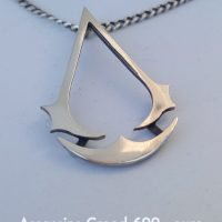 Assassins Creed silver pendant.