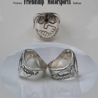 Victory Motorcycles & Indian friends ring.