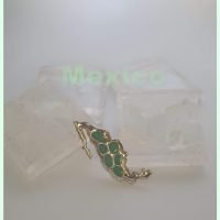 Silver Mexico Brooch